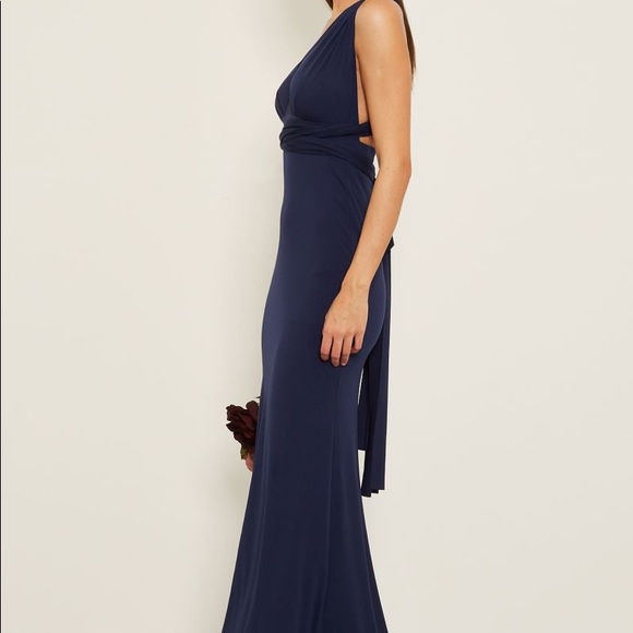 TFNC Multi Way Navy Maxi Dress - Picture 7 of 15